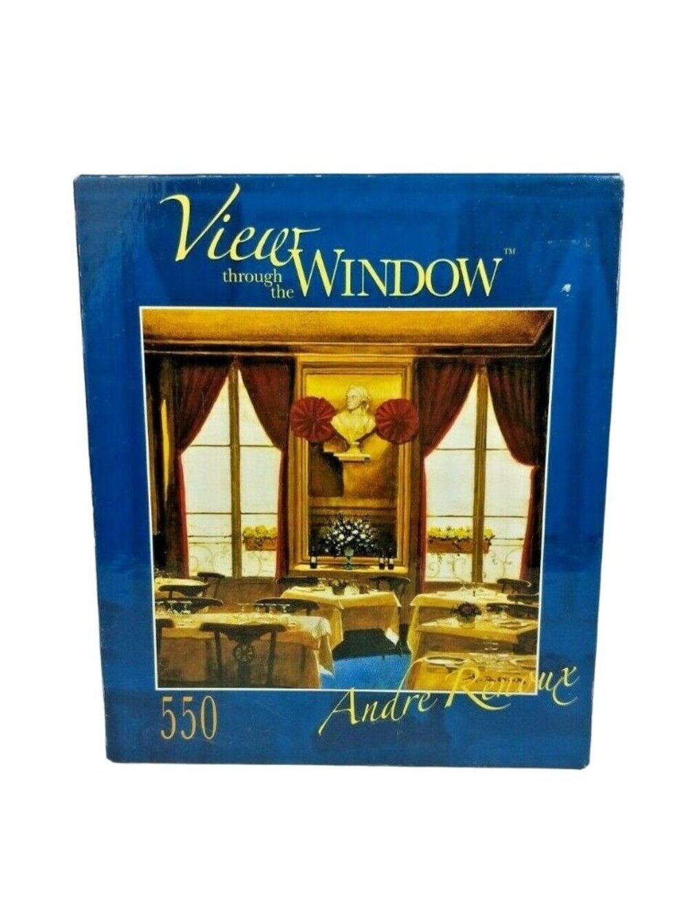 RoseArt View Through the Windows Les Deux Fenetres 550 Piece Jigsaw Puzzle